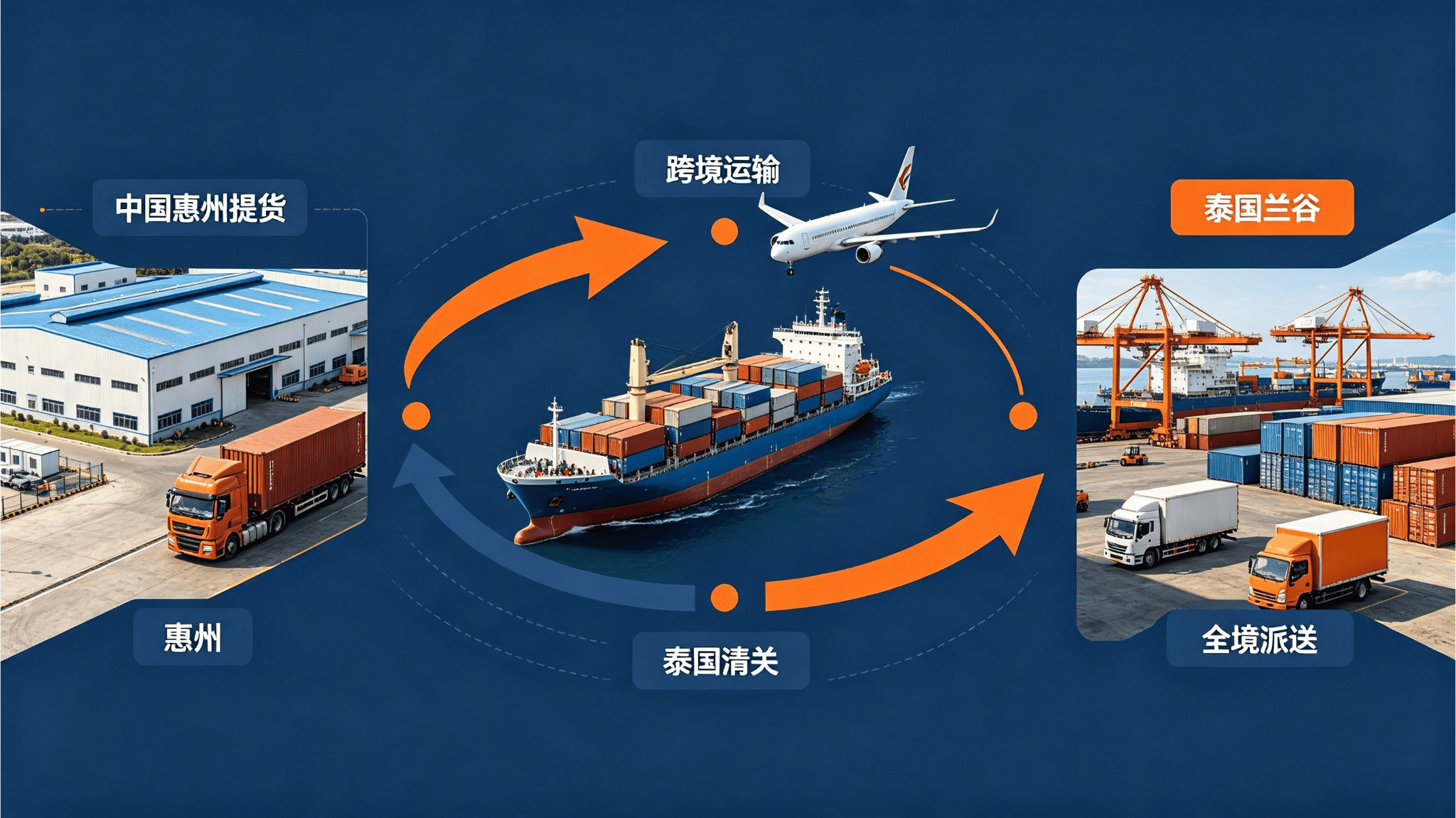 中国到泰国物流